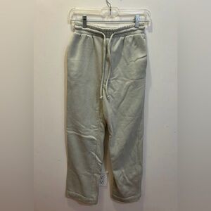H&M Light Beige Drawstring Joggers